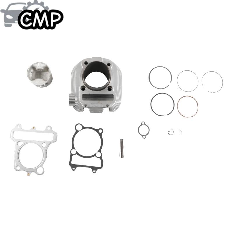 Motorcycle Piston - 1set 70mm Bore Cylinder Piston Gasket