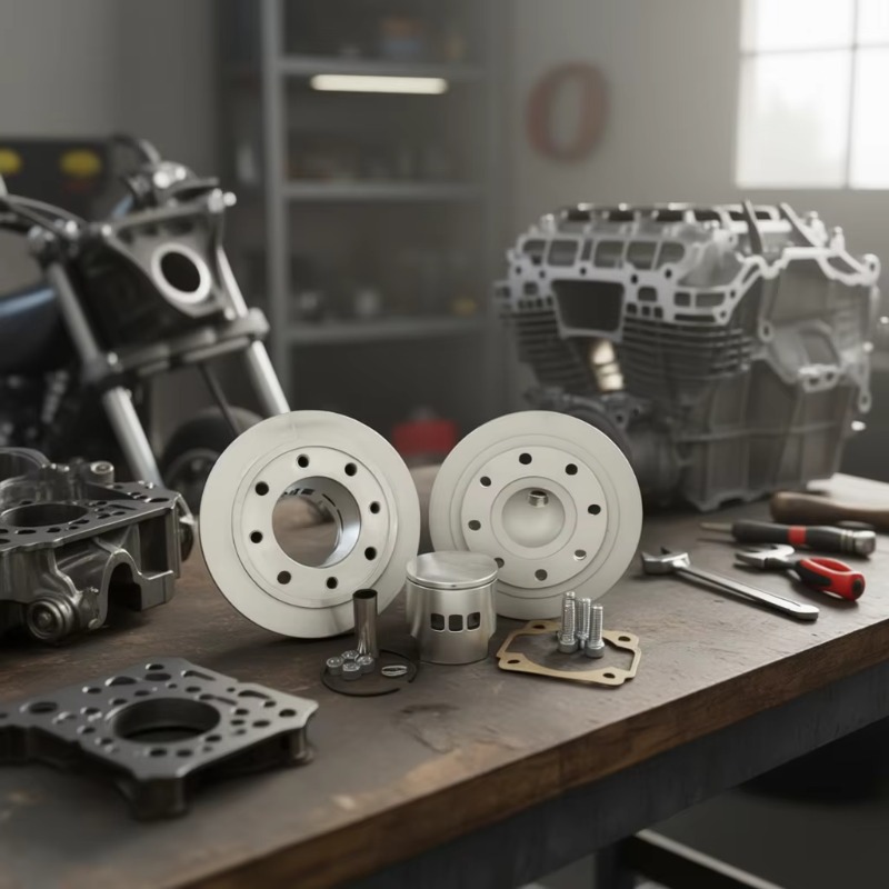 New Pinasco 122cc Aluminum Cyl - Motorcycle Cylinder review and price