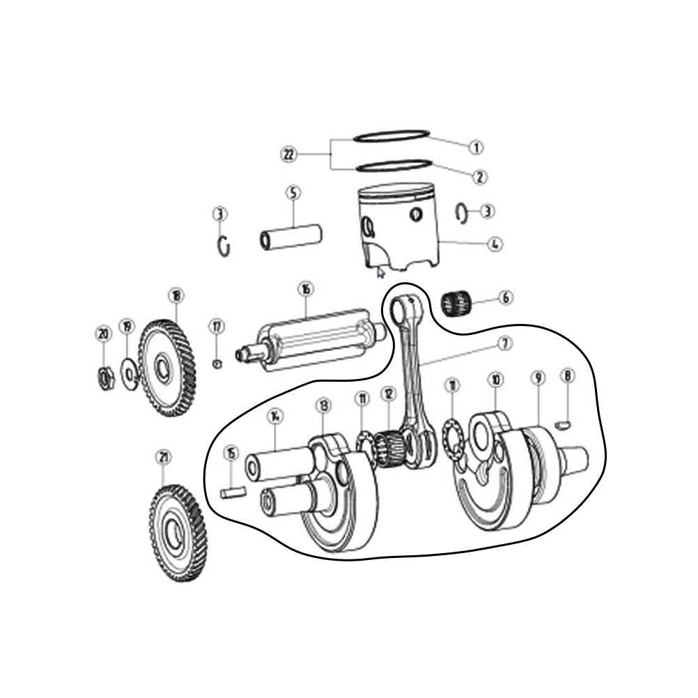 Motorcycle Crankshaft Connecti - Motorcycle Crankshaft review and price